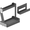 VS univerzális kosár keresztrácsos 450 x 380/430 x 290 mm acéldrót