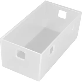   NINKA BANIO tároló 2-szeres műanyag áttetsző 164 x 84 mm