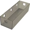 NINKA BANIO tároló 3-szeres műanyag szürke áttetsző 251 x 84 mm