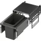 VS ENVI Space hulladékgyűjtő KB 400 mm 1 x 22 Liter lávaszürke