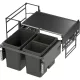 VS ENVI Water hulladékgyűjtő KB 800 mm 2 x 10/1 x 22 L lávaszürke