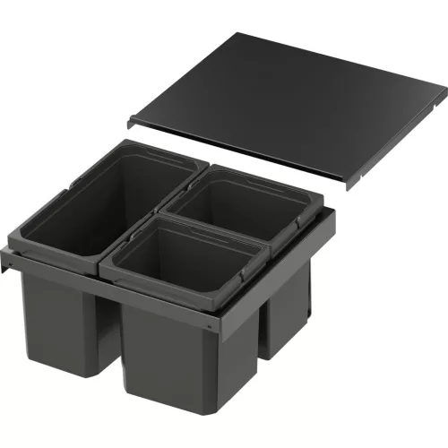 VS ENVI Flex XS-256 hulladékgyűjtő KB 500 mm 2 x 7/1 x 12 Liter láva
