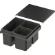 VS ENVI Flex XS-256 hulladékgyűjtő KB 500 mm 2 x 7/1 x 12 Liter láva