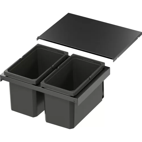 VS ENVI Flex XS-256 hulladékgyűjtő KB 600 mm 2 x 16 Liter láva