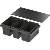 VS ENVI Flex XS-256 hulladékgyűjtő KB 800 mm 2 x 16/1 x 12 Liter láva