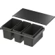 VS ENVI Flex XS-256 hulladékgyűjtő KB 800 mm 2 x 16/1 x 12 Liter láva