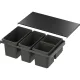VS ENVI Flex XS-256 hulladékgyűjtő KB 800 mm 1 x 16/1 x 21/2 x 7 Liter láva