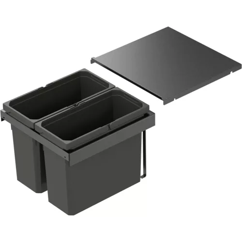 VS ENVI Flex hulladékgyűjtő KB 450 mm 2 x 16 Liter láva