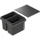 VS ENVI Flex hulladékgyűjtő KB 500 mm 1 x 22/1 x 16 Liter láva