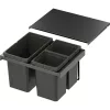 VS ENVI Flex hulladékgyűjtő KB 500 mm 1 x 16/2 x 10 Liter láva