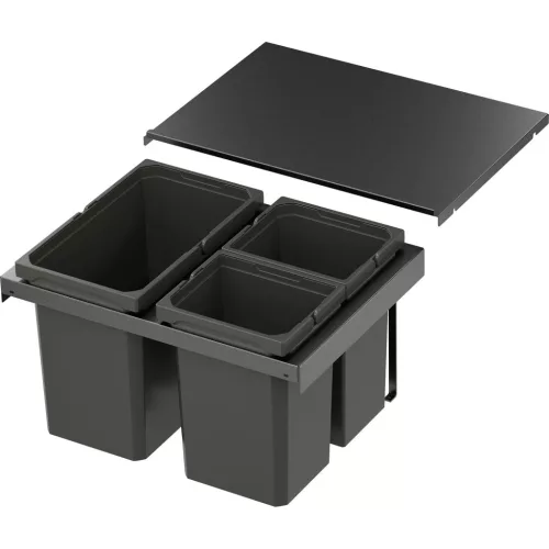 VS ENVI Flex hulladékgyűjtő KB 500 mm 1 x 16/2 x 10 Liter láva