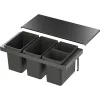 VS ENVI Flex hulladékgyűjtő KB 900 mm 2 x 22/2 x 10 Liter láva