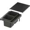 VS ENVI Flex XS-216 hulladékgyűjtő KB 400 mm 2 x 6 Liter láva