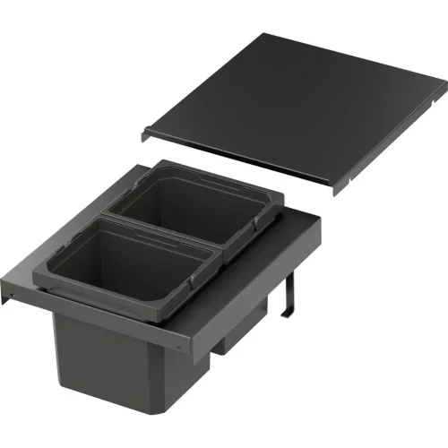 VS ENVI Flex XS-216 hulladékgyűjtő KB 400 mm 2 x 6 Liter láva