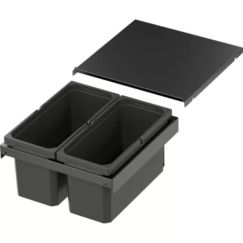 VS ENVI Flex XS-216 hulladékgyűjtő KB 450 mm 2 x 10 Liter láva