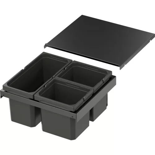 VS ENVI Flex XS-216 hulladékgyűjtő KB 500 mm 2 x 6/1 x 10 Liter láva