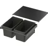 VS ENVI Flex XS-216 hulladékgyűjtő KB 600 mm 2 x 13 Liter láva