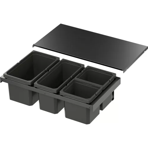 VS ENVI Flex XS-216 hulladékgyűjtő KB 800 mm 1 x 13/1 x 10/2 x 6 Liter láva