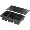 VS ENVI Flex XS-216 hulladékgyűjtő KB 900 mm 2 x 13/2 x 6 Liter láva
