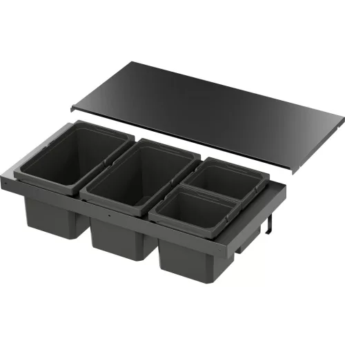 VS ENVI Flex XS-216 hulladékgyűjtő KB 900 mm 2 x 13/2 x 6 Liter láva