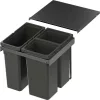 VS ENVI Flex Pro hulladékgyűjtő KB 500 mm 1 x 21/2 x 12.5 Liter láva