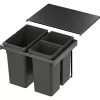 VS ENVI Flex Pro hulladékgyűjtő KB 600 mm 1 x 28/2 x 12.5 Liter láva