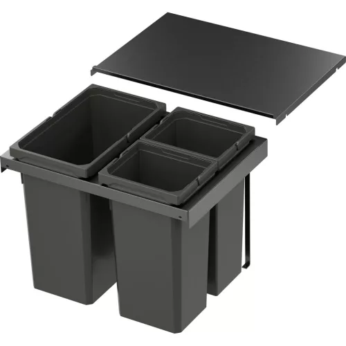VS ENVI Flex Pro hulladékgyűjtő KB 600 mm 1 x 28/2 x 12.5 Liter láva