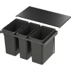 VS ENVI Flex Pro hulladékgyűjtő KB 800 mm 2 x 28/1 x 21 Liter láva
