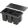 VS ENVI Flex Pro hulladékgyűjtő KB 900 mm 2 x 28/2 x 12.5 Liter láva