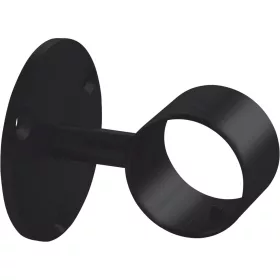   Rúd-sín faltartó ? 38 mm csőhöz rögzítve mag. 75.5 mm fekete bevont
