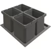 VS ENVI Free Plus hulladékgyűjtő 600/magasság 216mm 4 x 6 L láva