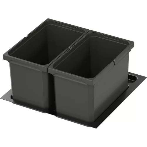 VS ENVI Free Plus hulladékgyűjtő 600/magasság 256mm 2 x 16 L láva