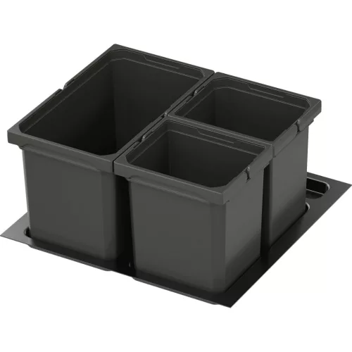 VS ENVI Free Plus hulladékgyűjtő 600/magasság 256mm 1 x 16/2 x 7 L láva