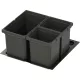 VS ENVI Free Plus hulladékgyűjtő 600/magasság 256mm 1 x 16/2 x 7 L láva