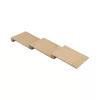 Move fűszertartó fiókbetét ferde 1375 x 26 x 472 mm tölgy