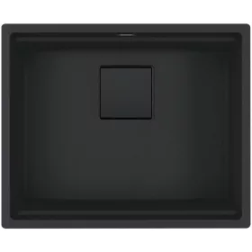   SOLIDO aláépíthető mosogató Kubus KNG 110-52 húzógombos black edition