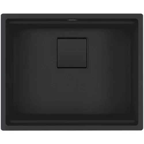 SOLIDO aláépíthető mosogató Kubus KNG 110-52 húzógombos black edition