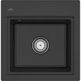   VILLEROY & BOCH Subway Style 50 S beépíthető mosogató Pure Black