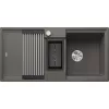 BLANCO beépíthető mosogató Adira 6 S forgógombbal vulkánszürke