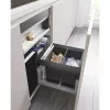 BLANCO hulladékgyűjtő Select II 40/2 Combi KB 600 mm