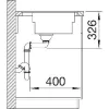 BLANCO szintbe építhető mosogató Etagon XL 6 S-F fehér