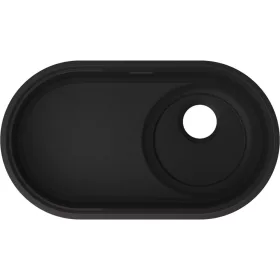 BLANCO aláépíthető mosogató Oovalon 700-U Mystic Black
