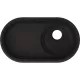 BLANCO aláépíthető mosogató Oovalon 700-U Mystic Black