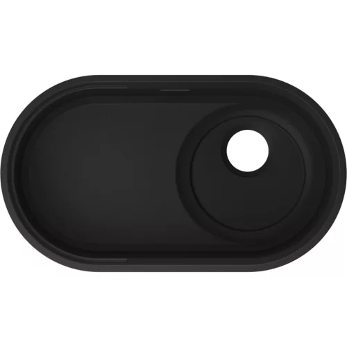 BLANCO 2D-mosogató Oovalon 700-IF 756 x 430 mm Mystic Black