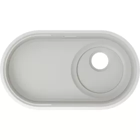 BLANCO 2D-mosogató Oovalon 700-IF 756 x 430 mm Cloud White