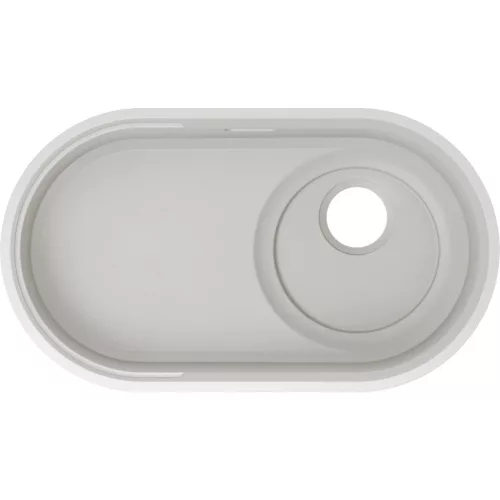 BLANCO 2D-mosogató Oovalon 700-IF 756 x 430 mm Cloud White