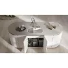 BLANCO 2D-mosogató Oovalon 700-IF 756 x 430 mm Cloud White