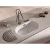 BLANCO 2D-mosogató Oovalon 700-IF 756 x 430 mm Cloud White