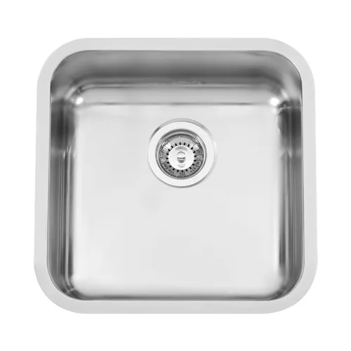 SOLIDO 3D mosogató IB 4040-CC túlfolyó nélkül 44 x 44 cm 18/10