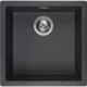 SOLIDO 2D mosogató Amsterdam 50 560 x 460 mm Black Silvery